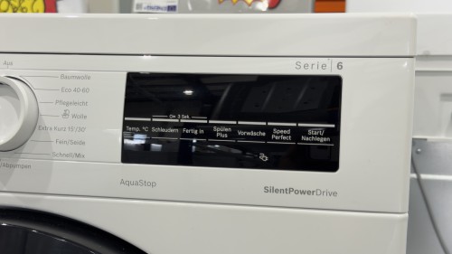 Bosch Serie 6 WUU28T48 – 8 kg, 1400 rpm, Clasa A, AquaStop, SpeedPerfect, SilentPowerDrive