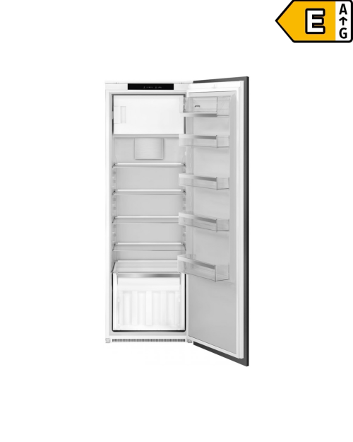 SMEG 286 L S9C1741E – Frigider incorporabil cu congelator, Clasa E, Inverter, Răcire ventilată, import Germania 🇩🇪