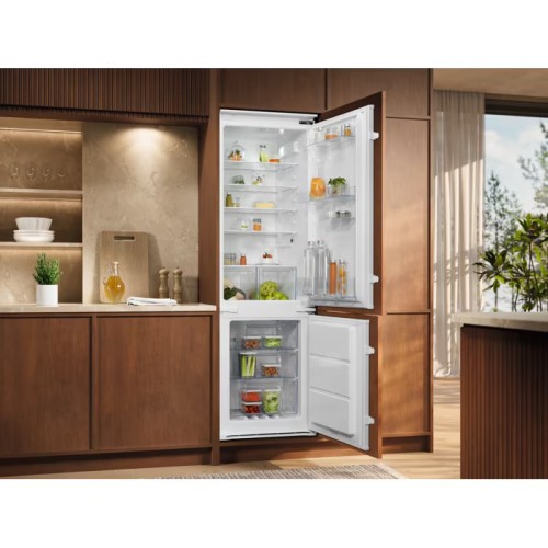 Electrolux 257 L ENT6NE18S – Combină frigorifică încorporabilă, Clasa E, import Germania 🇩🇪