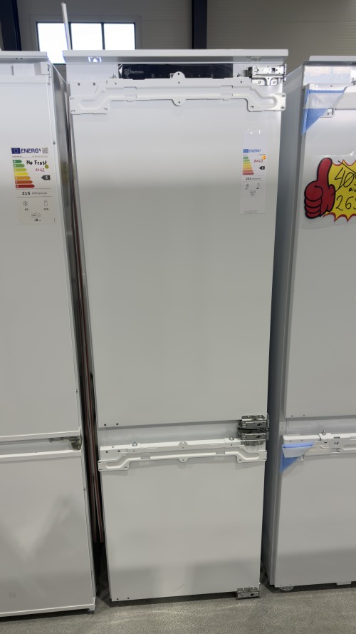 Electrolux 249 L ENN2859AOW – Combină frigorifică încorporabilă, TwinTech No Frost