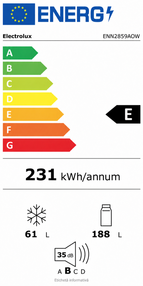 Electrolux 498 L – Set 2 × ENN2859AOW, încorporabile tip French Door, TwinTech No Frost
