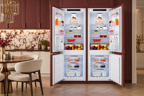Electrolux 498 L – Set 2 × ENN2859AOW, încorporabile tip French Door, TwinTech No Frost