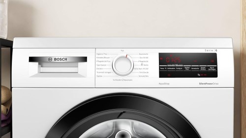Bosch 8 kg, WUU28T48 – Serie 6, 1400 rpm, Clasa A, AquaStop, SpeedPerfect, SilentPowerDrive