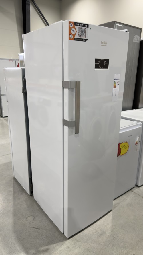 Beko 260 L B5RFNE295W – Congelator vertical, clasa D, import Germania 🇩🇪