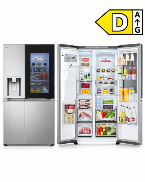 LG 628 L GSXE91MBAD – Frigider Side-by-Side, clasa D, import Germania 🇩🇪
