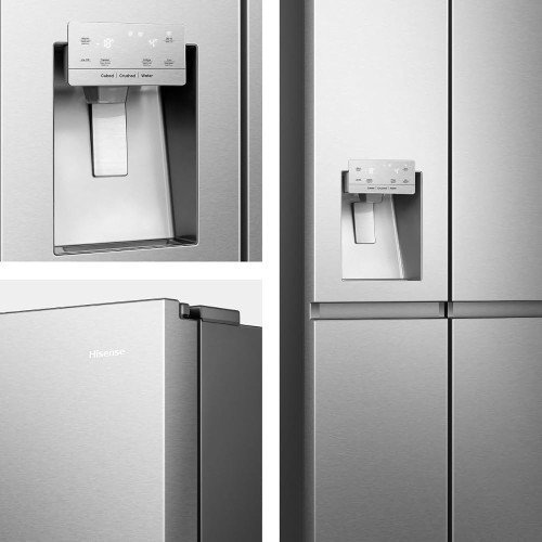 Hisense 632 L RS818N4TIE1 – Frigider Side-by-Side, clasa E, import Germania 🇩🇪
