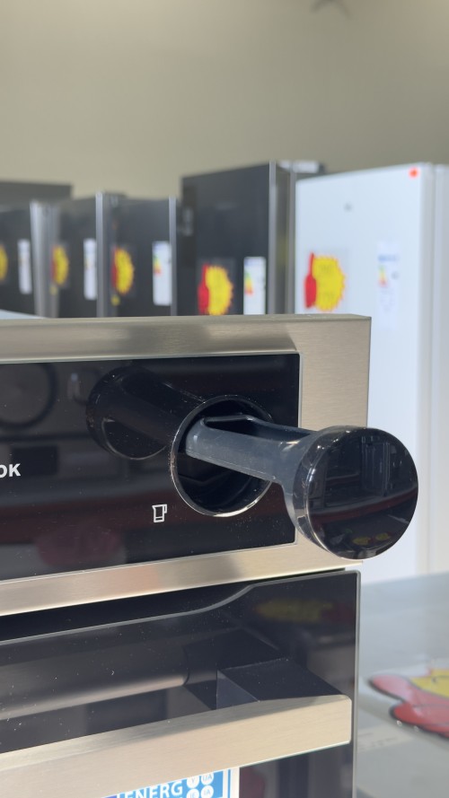 Electrolux – Set cuptor compact cu abur EVY9747AAX + sertar de încălzire KBD4X, inox și sticlă neagră