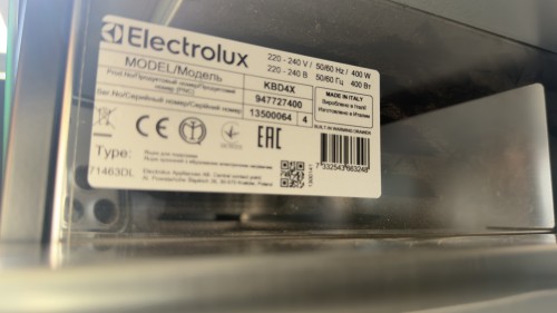 Electrolux – Set cuptor compact cu abur EVY9747AAX + sertar de încălzire KBD4X, inox și sticlă neagră
