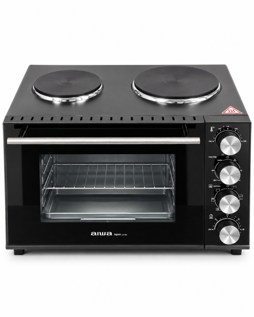 AIWA 30 L AW-TO30AB – Cuptor electric de masă cu două plite neincorporabil