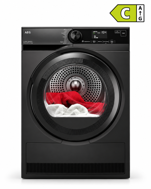 AEG 9 kg TR739G4PDS – Uscător de rufe cu pompă de căldură, clasa C