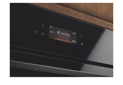 Electrolux 72L, EOX8P38WZ – Cuptor electric încorporabil, 72 L, clasa A++ PizzaExpert 340°C, autocurățare pirolitică, ecran tactil EXCite și Wi-Fi