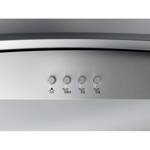 Electrolux 90 cm LFI519X – Hotă pentru insulă, inox și sticlă curbată, clasa C