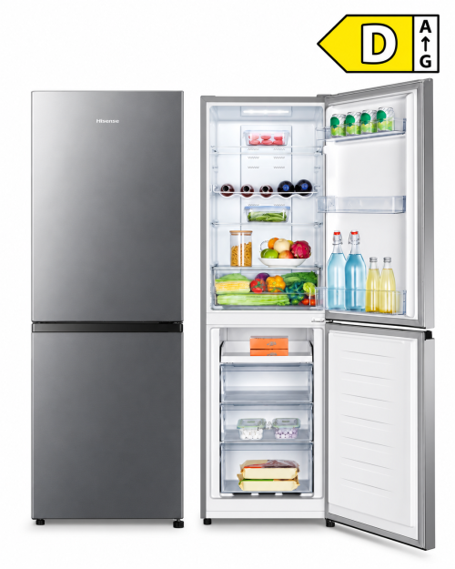 Hisense 256 L, RB327N4ADD – Combină frigorifică, clasa D, import Germania 🇩🇪